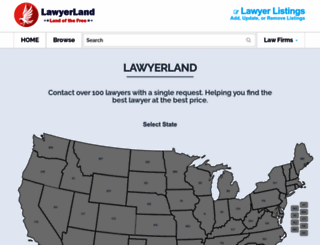 lawyerland.com screenshot