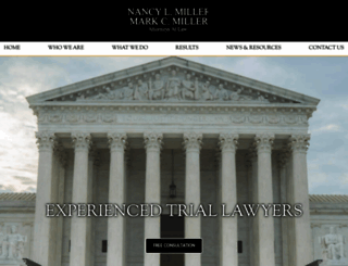 lawyermiller.com screenshot