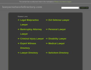 lawyernetworkdirectory.com screenshot