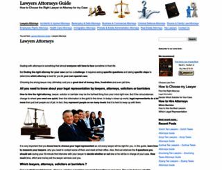 lawyers-attorneys-guide.com screenshot