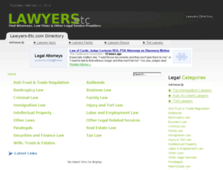 lawyers-etc.com screenshot