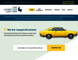 lawyers4lemons.com screenshot