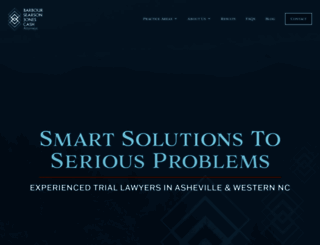 lawyersasheville.com screenshot