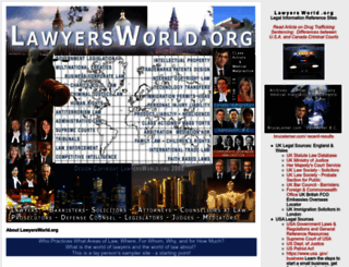 lawyersworld.org screenshot