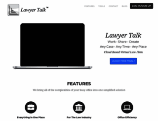 lawyertalk.net screenshot