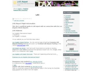 lax-airport.net screenshot
