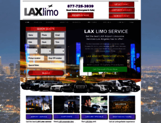 laxlimo.com screenshot