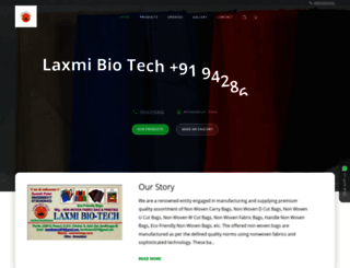 laxmibiotech.com screenshot