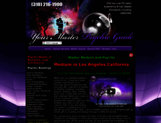 laxpsychic.com screenshot