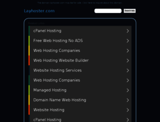 layhoster.com screenshot