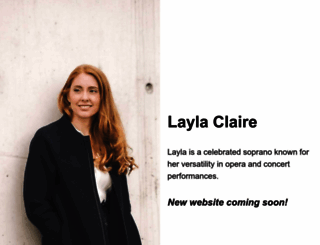 laylaclaire.com screenshot