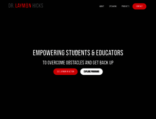 laymonhicks.com screenshot