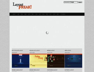 layoutfreak.blogspot.com screenshot
