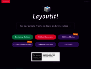 layoutit.com screenshot