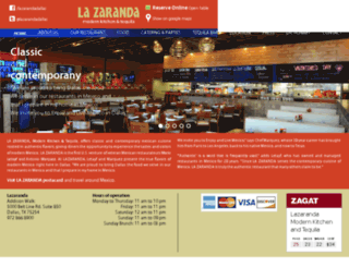 lazaranda.designpartners.mx screenshot