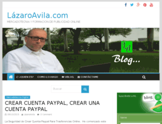 lazaroavila.com screenshot