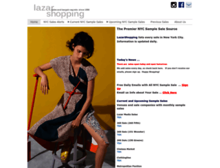 lazarshopping.com screenshot