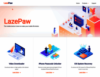 lazepaw.com screenshot