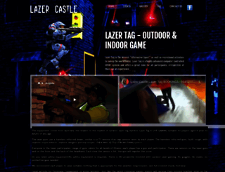 lazercastle.com screenshot