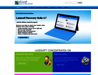 lazesoft.com screenshot
