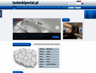 lazienkiportal.pl screenshot