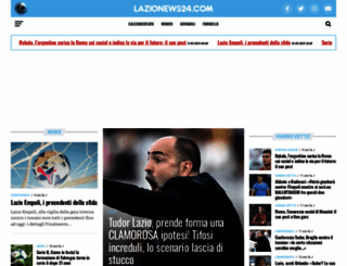 lazionews24.com screenshot