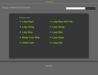 lazy-american.com screenshot