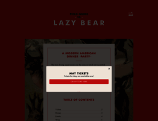 lazybearsf.com screenshot