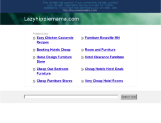 lazyhippiemama.com screenshot