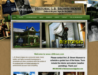 lbbrown.com screenshot
