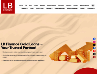 lbfinance.lk screenshot