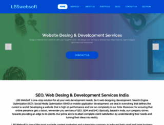 lbswebsoft.com screenshot