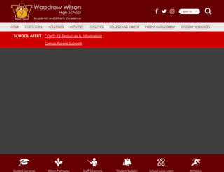 lbwilson.schoolloop.com screenshot
