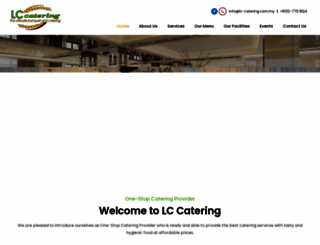 lc-catering.com.my screenshot