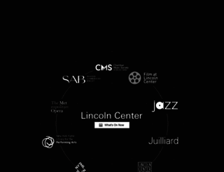 lc.lincolncenter.org screenshot