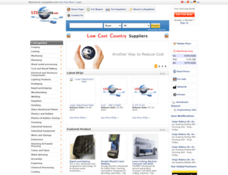 lccsuppliers.com screenshot