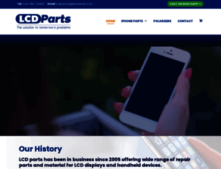 lcd-parts.com screenshot