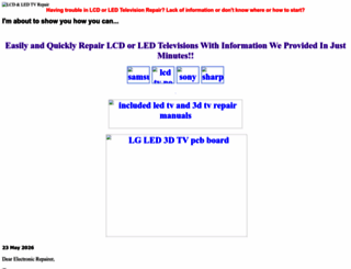 lcd-television-repair.com screenshot