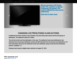 lcdclassactioncanada.com screenshot
