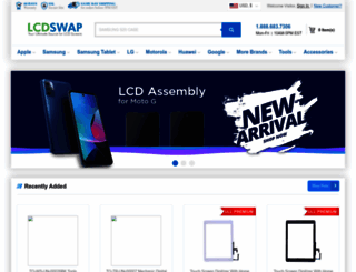 lcdswap.com screenshot