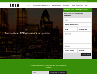 lcea.co.uk screenshot