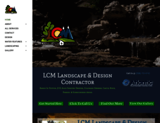 lcmlandscape.com screenshot