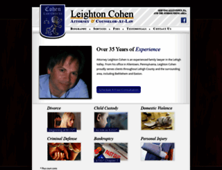 lcohenlaw.com screenshot