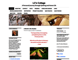 lcscottage.wordpress.com screenshot