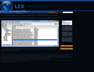 ldapexplorer.com screenshot