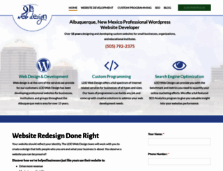 lddwebdesign.com screenshot