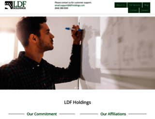 ldf-holdings.com screenshot