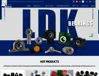 ldk-bearing.com screenshot