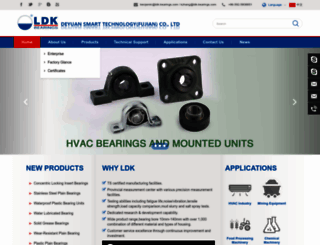 ldk-bearings.com screenshot