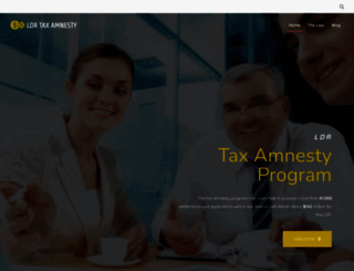 ldrtaxamnesty.com screenshot